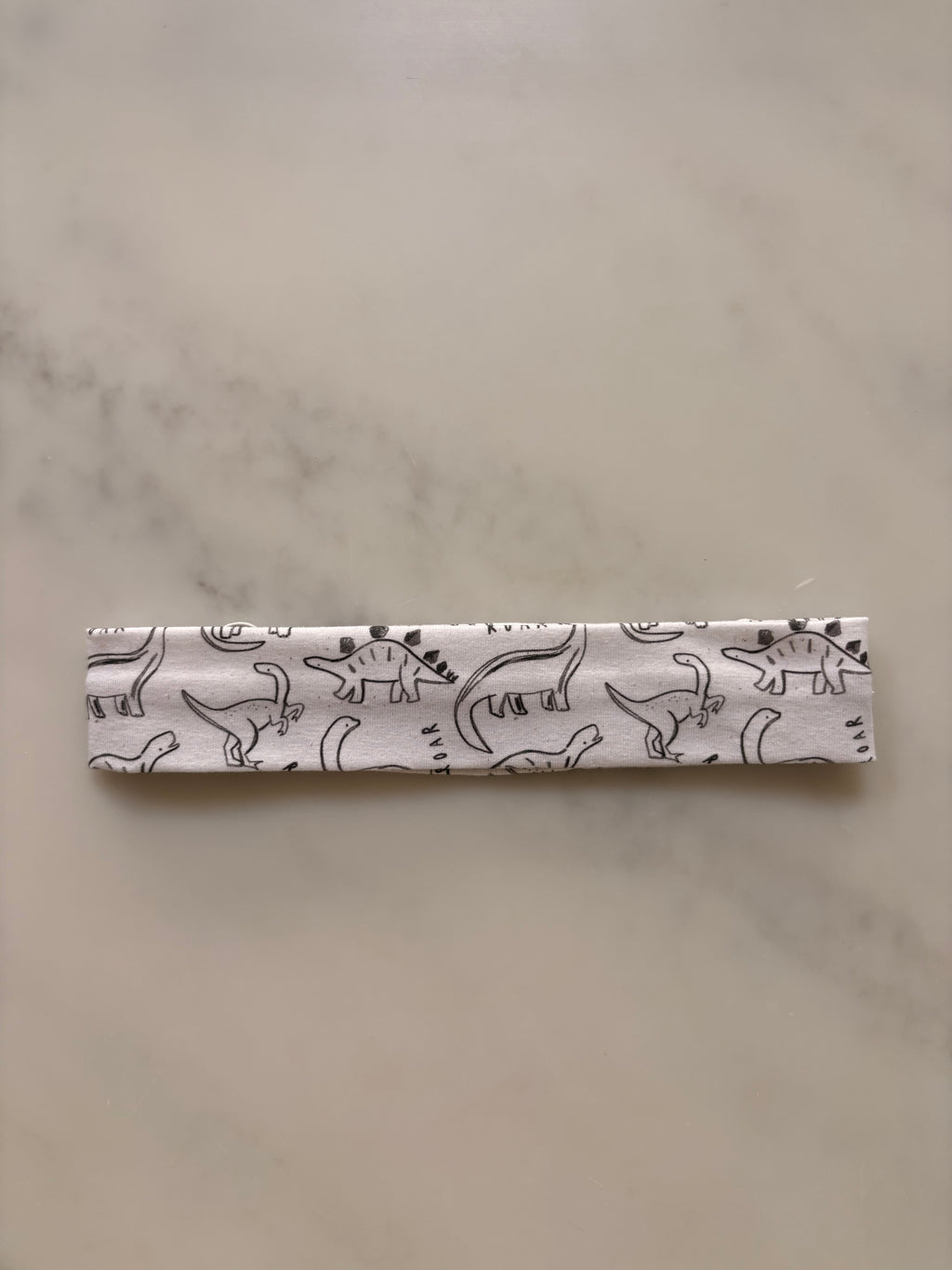Straight Mesh Headband for Cochlear Implant and Hearing Aids - Print