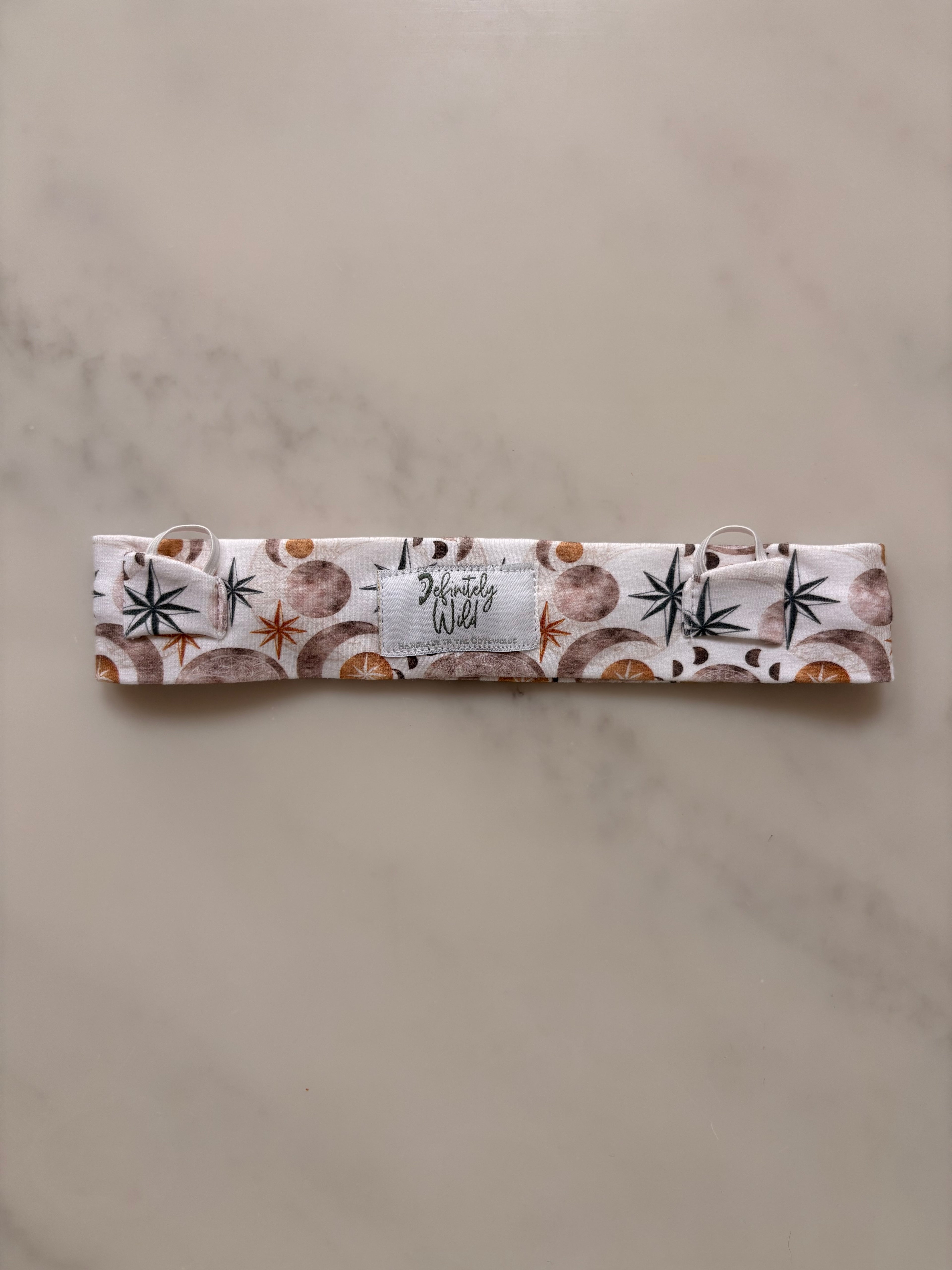 Bow Pocket Headband for Cochlear Implants - Print