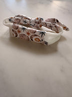Bow Mesh Headband for Cochlear Implants and Hearing Aids - Print