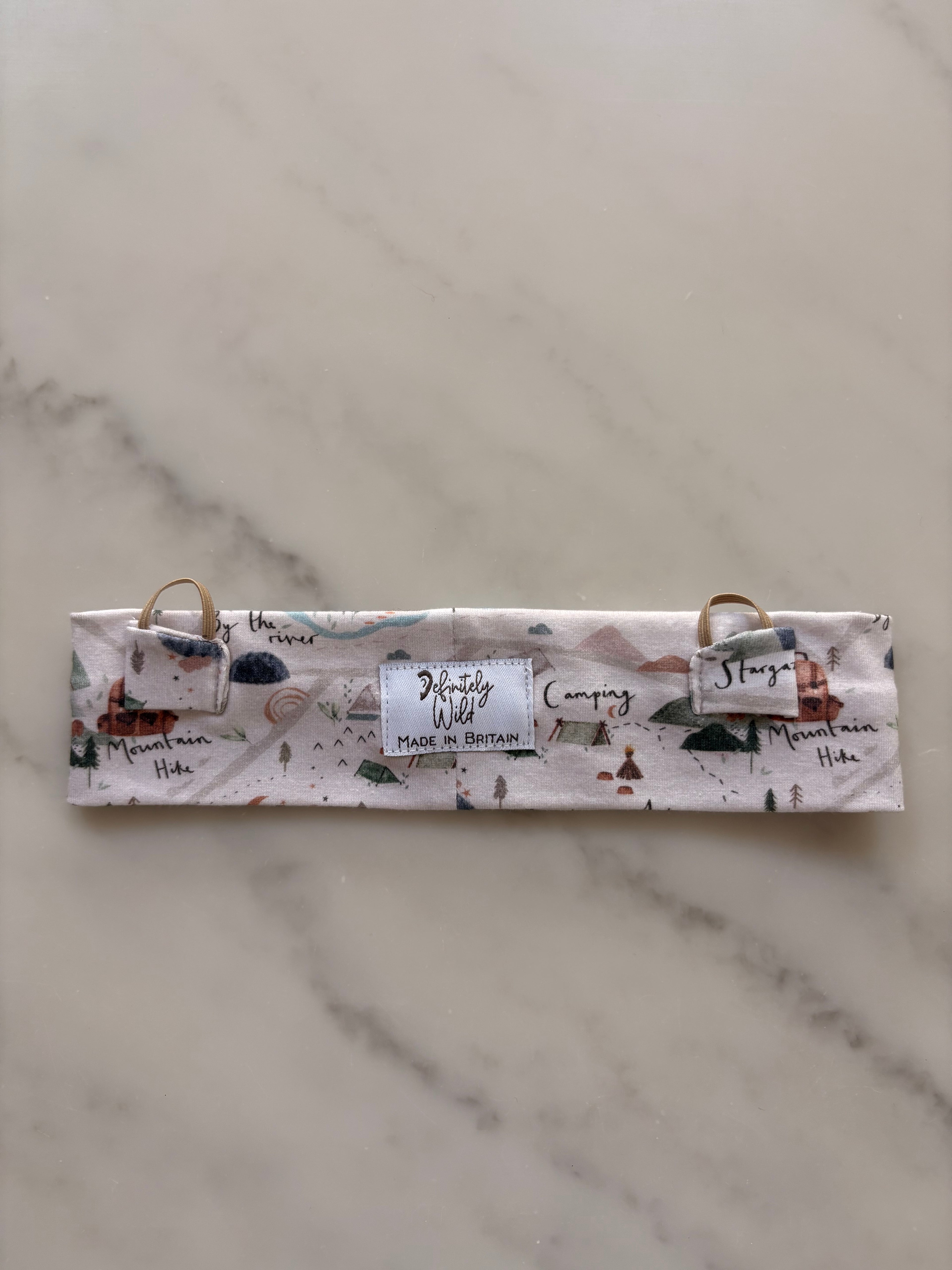 Straight Pocket Headband for Cochlear Implants - Print