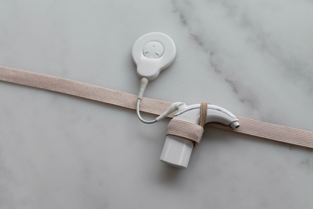Cochlear Implant Elastic Headband - For Aqua +