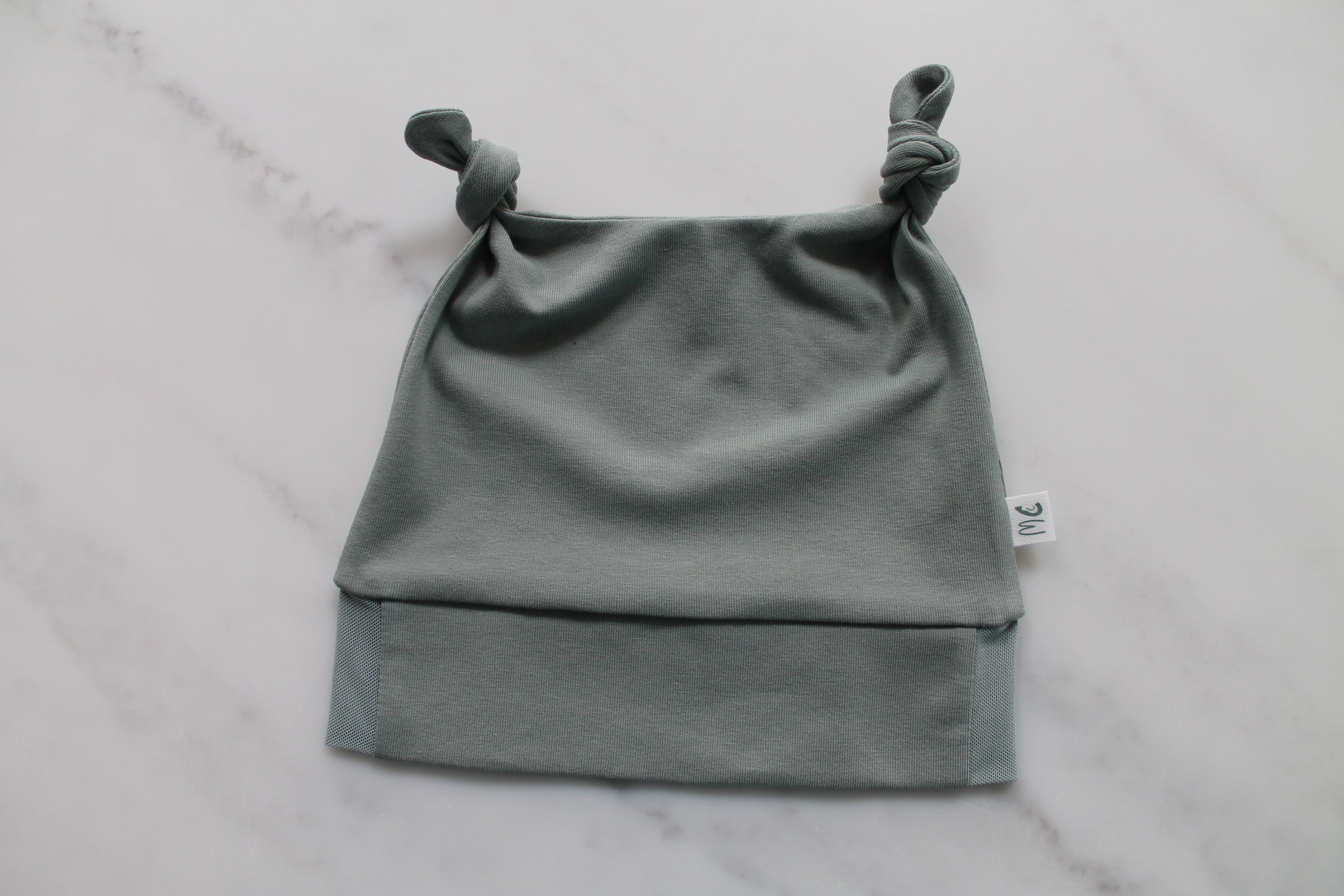 Cochlear Implant/Hearing Aid Solid Colour Knotted Hat