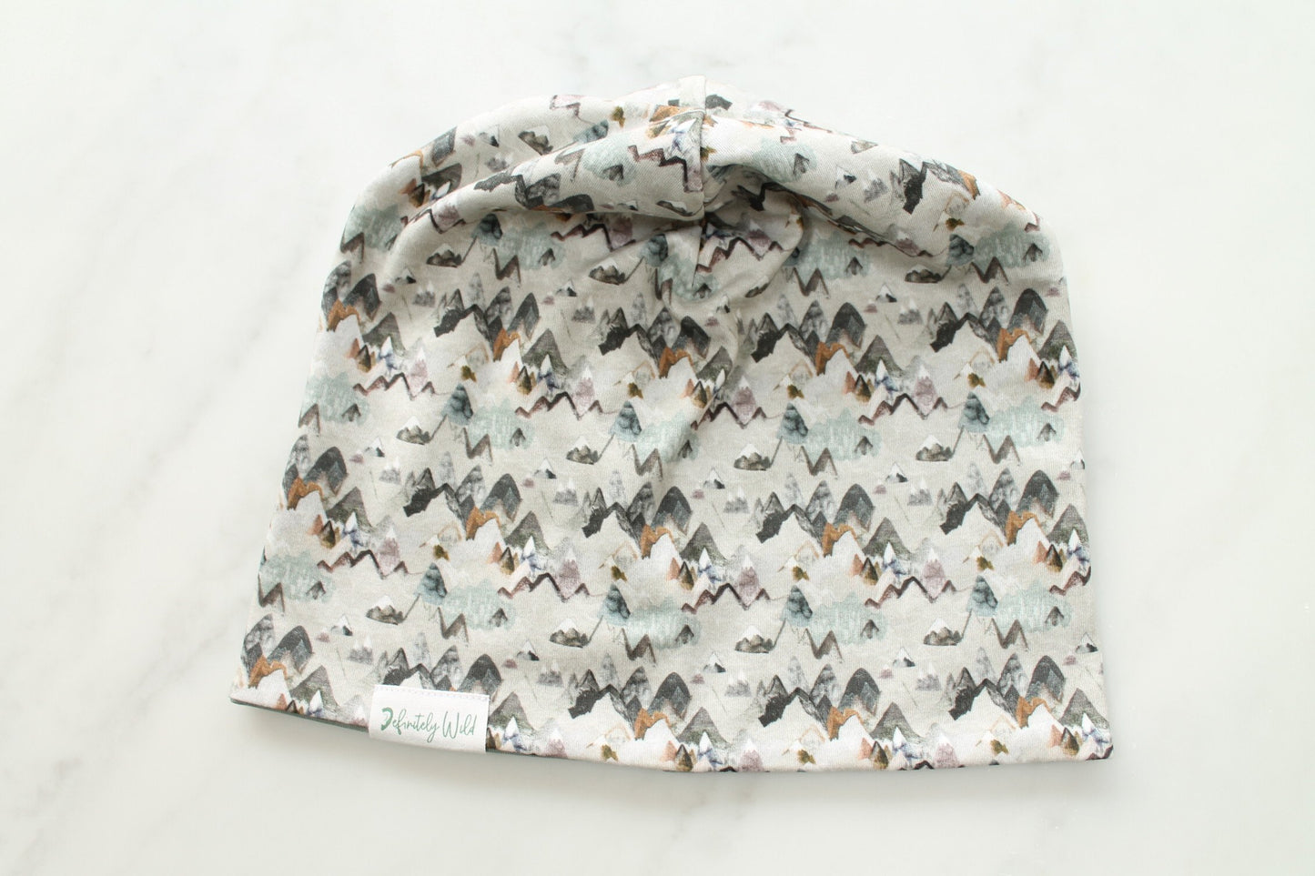 Cochlear Implant/Hearing Aid Mountains Await Beanie Hat