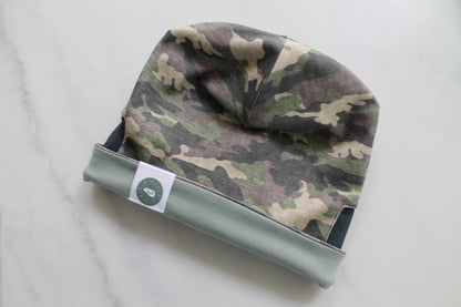 Cochlea-Implantat-/Hörgerät-Camouflage-Mütze