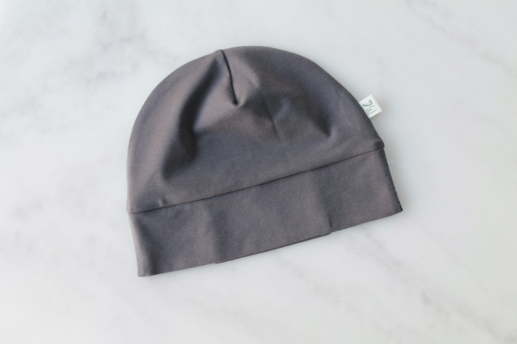 Baby Hat for Cochlear Implants and Hearing Aids - Solid Colour