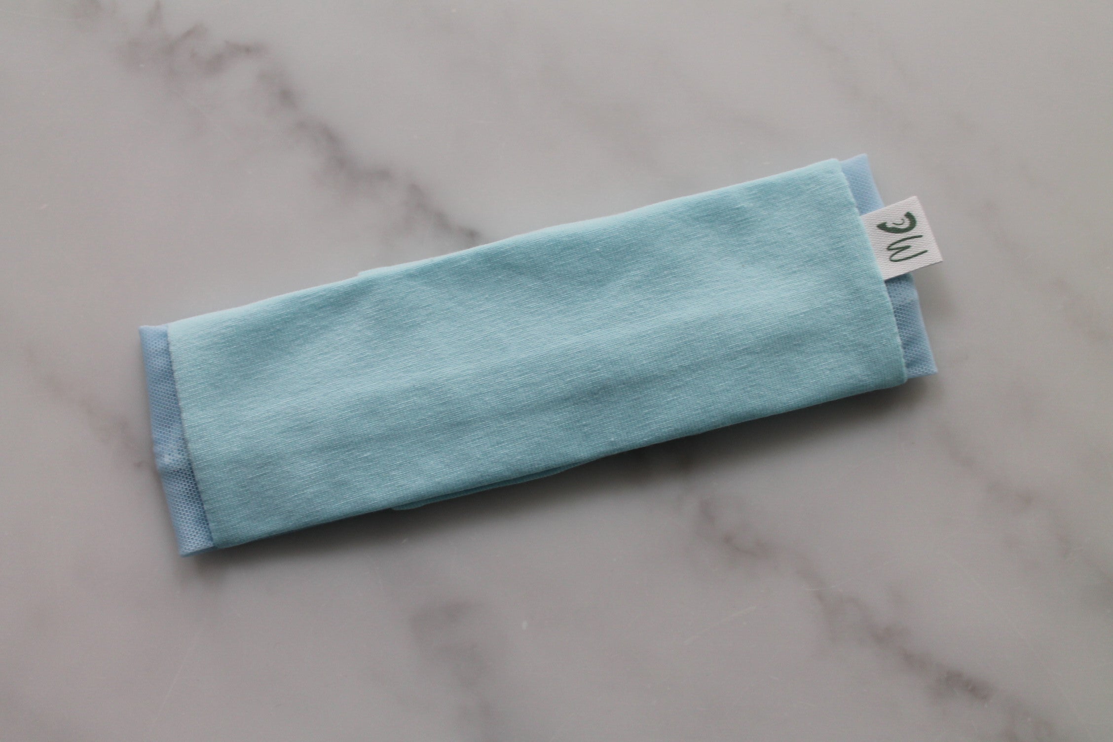 Straight Mesh Headband for Cochlear Implants and Hearing Aids - Solid Colour