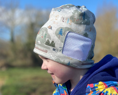 Cochlear Implant/Hearing Aid Explore Beanie Hat