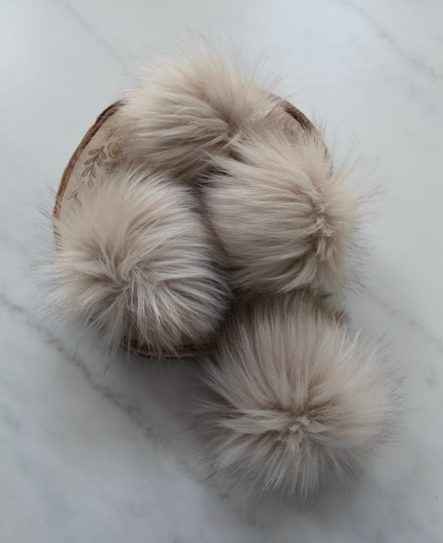 Faux Fur Pom Pom