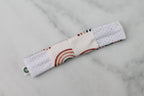 Straight Mesh Headband for Cochlear Implant and Hearing Aids - Print