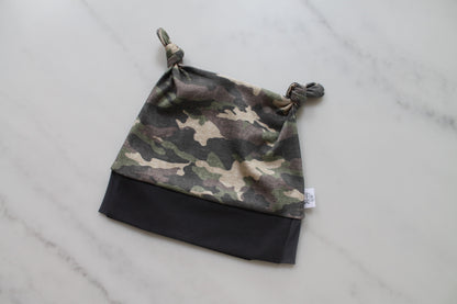 Camo Knotted Hat